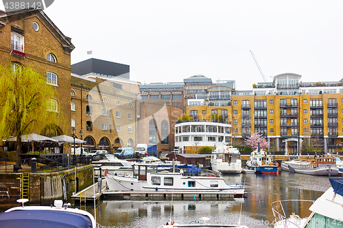 Image of St Katharine Docks in London