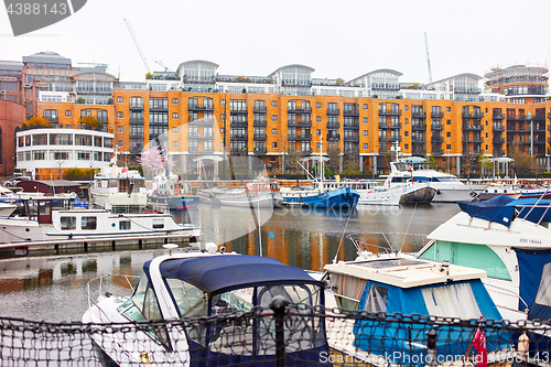 Image of St Katharine Docks in London