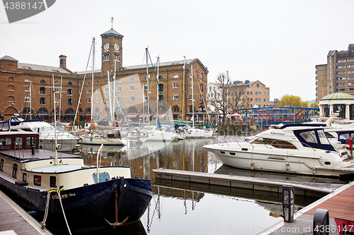 Image of St Katharine Docks in London