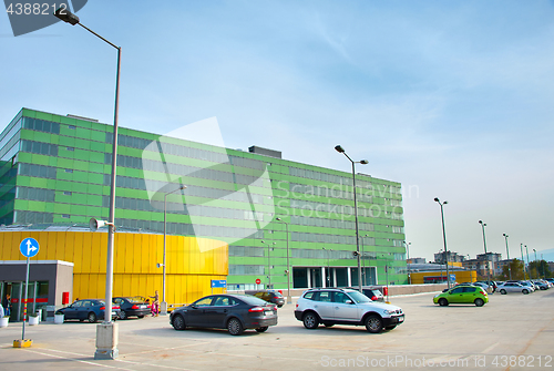 Image of Shopping mall car parking