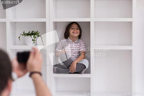 Image of Photoshooting with kid model