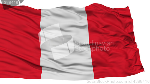 Image of Isolated Peru Flag