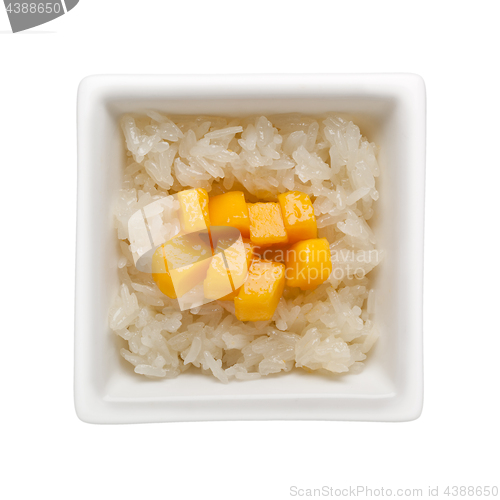 Image of Thai mango sticky rice