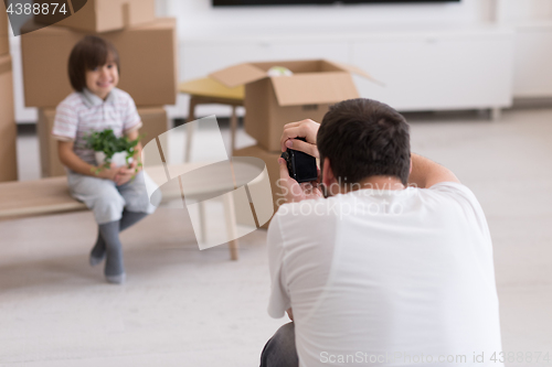 Image of Photoshooting with kid model