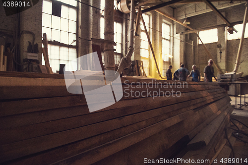 Image of at the sawmill