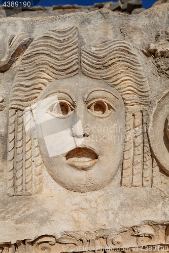 Image of Stone mask in Myra