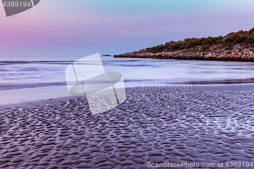 Image of Sunrise over the sea