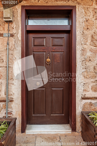 Image of Old grunge wooden door