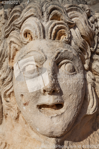 Image of Stone mask in Myra