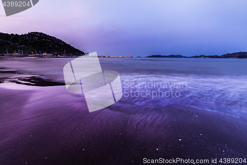 Image of Sunrise over the sea