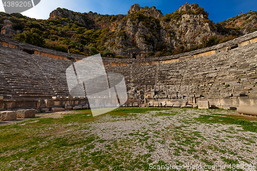 Image of Ancient Greco-Roman Theater in Demre