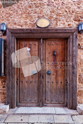 Image of Old grunge wooden door