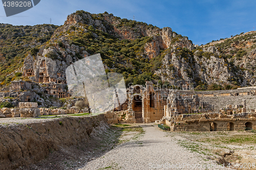 Image of Demre. Tombs of the Ancient Mira