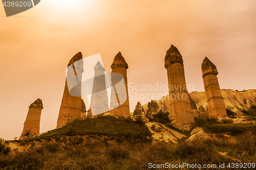 Image of Love valley near Goreme, Turkey