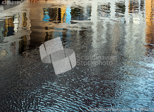 Image of House reflected in water