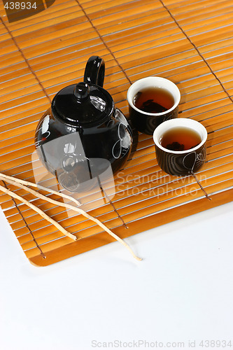 Image of tea cup set