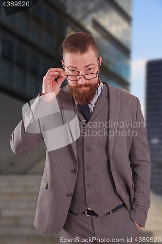 Image of Business man with glasses