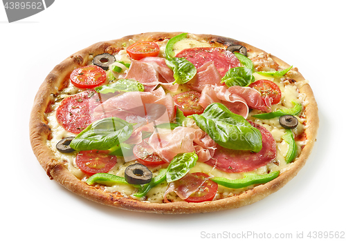 Image of Freshly baked pizza