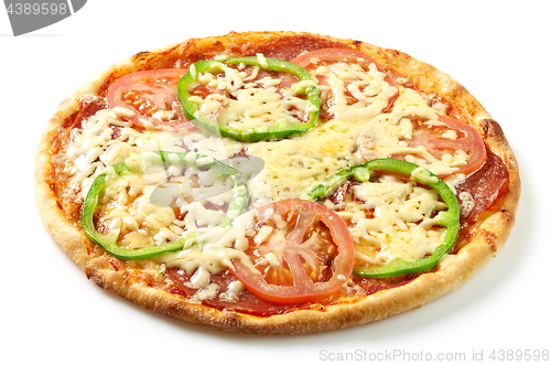 Image of freshly baked pizza