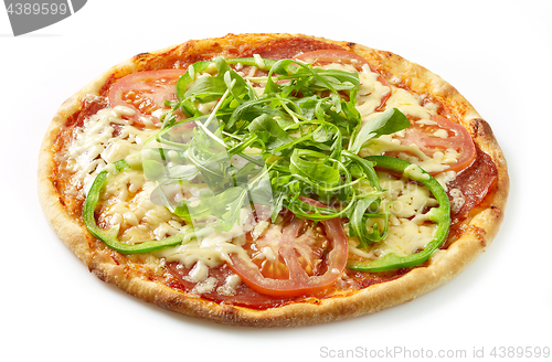 Image of freshly baked pizza