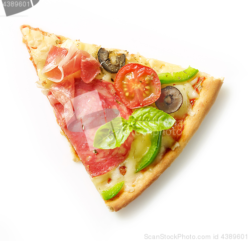 Image of slice of pizza