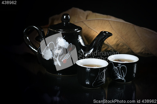 Image of tea cup set