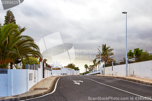 Image of Street view of Puerto del Carmen, Lanzarote Island