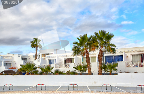 Image of Street view of Puerto del Carmen, Lanzarote Island