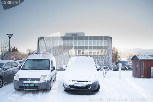 Image of Snowy Parking