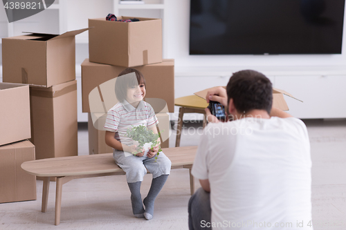 Image of Photoshooting with kid model