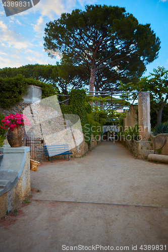 Image of Villa Cimbrone in Ravello Amalfi Coast Italy