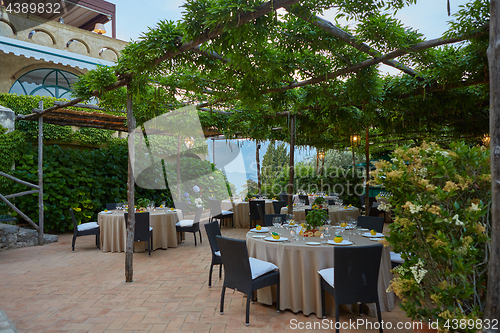 Image of Villa Cimbrone in Ravello Amalfi Coast Italy