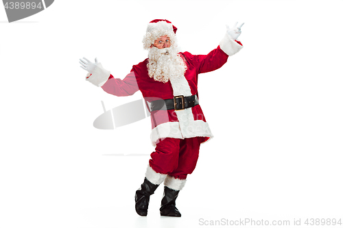 Image of Portrait of Man in Santa Claus Costume