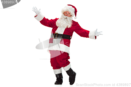 Image of Portrait of Man in Santa Claus Costume
