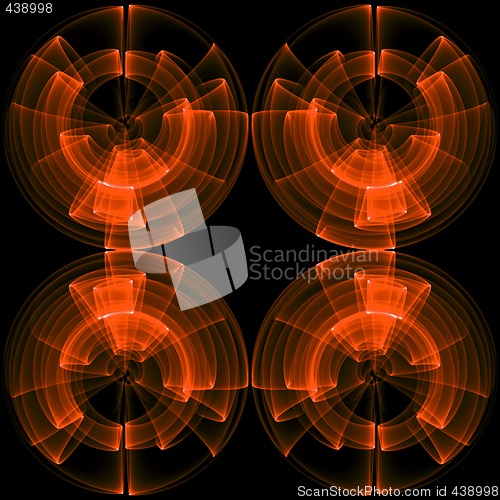 Image of Abstract 3d background