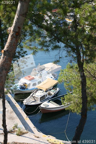 Image of small boats