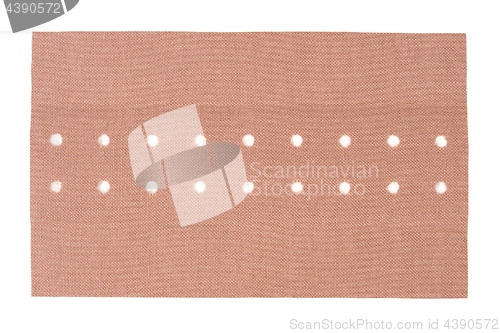 Image of Adhesive bandage on white