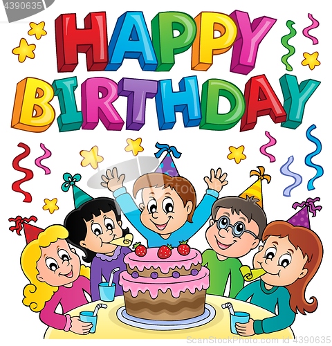 Image of Happy birthday thematics image 5