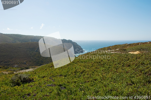 Image of Portugal ocean cliff