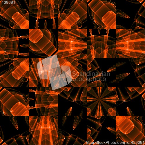 Image of Abstract 3d background