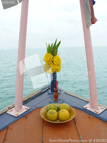 Image of flowers for buddha