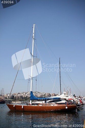 Image of sail yacht