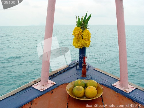 Image of flowers for buddha