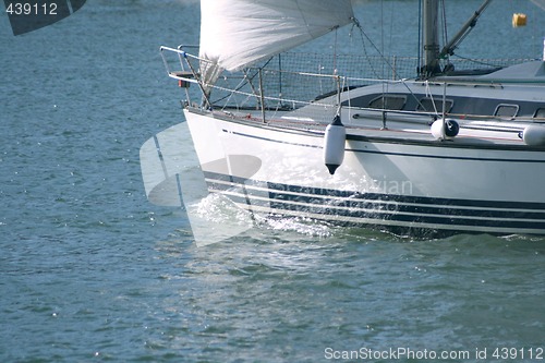 Image of sailing in the sea
