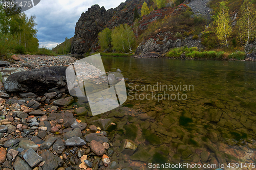 Image of Beauty view on Kolyvan lake