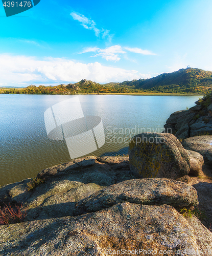 Image of Beauty view on Kolyvan lake