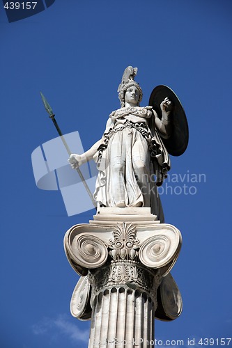 Image of athena statue
