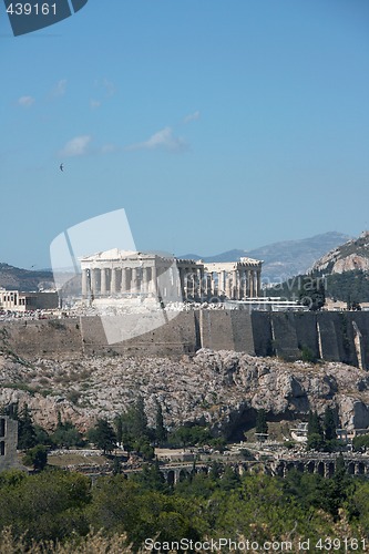 Image of rock of parthenon