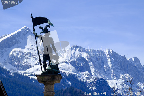 Image of Figure Garmisch-Partenkirchen in spring