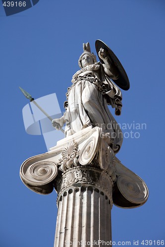 Image of goddess athena